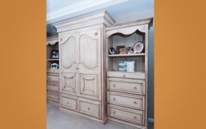 Custom Wood Entertainment Center