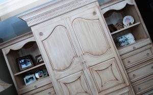 Custom Wood Entertainment Center