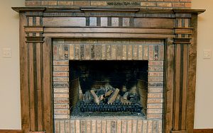 Wood Fireplace Mantles