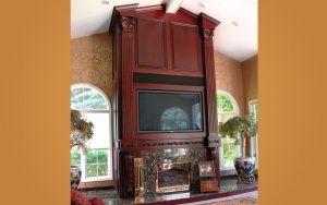 Wood Fireplace Mantles